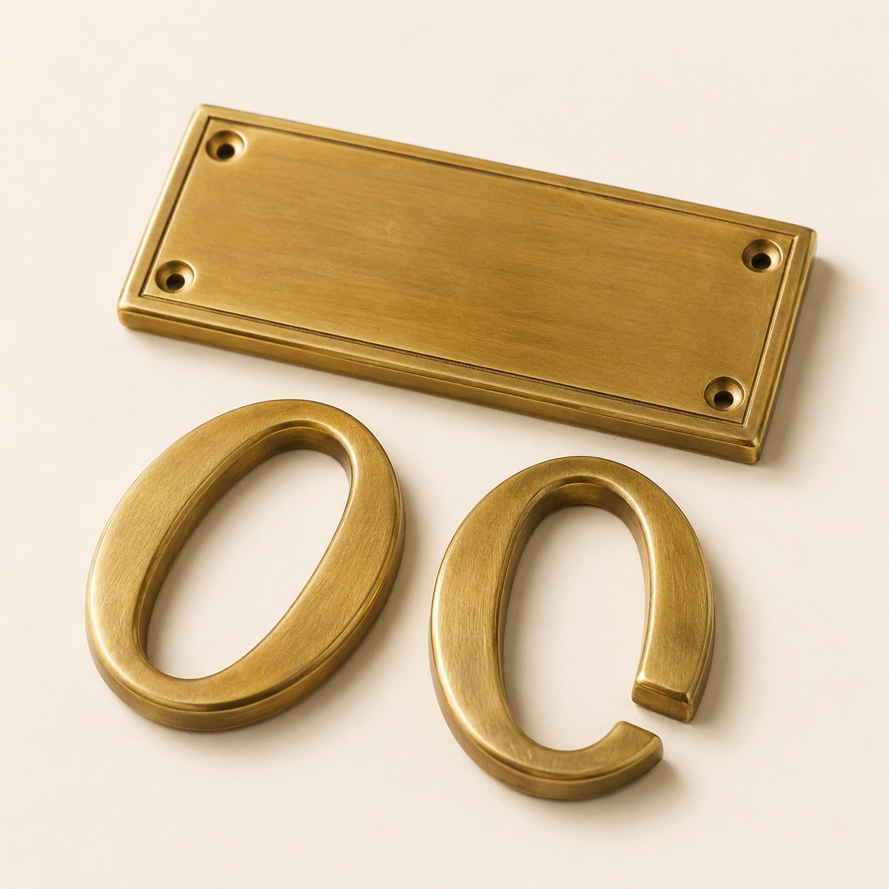 Door Number & House Sign Set