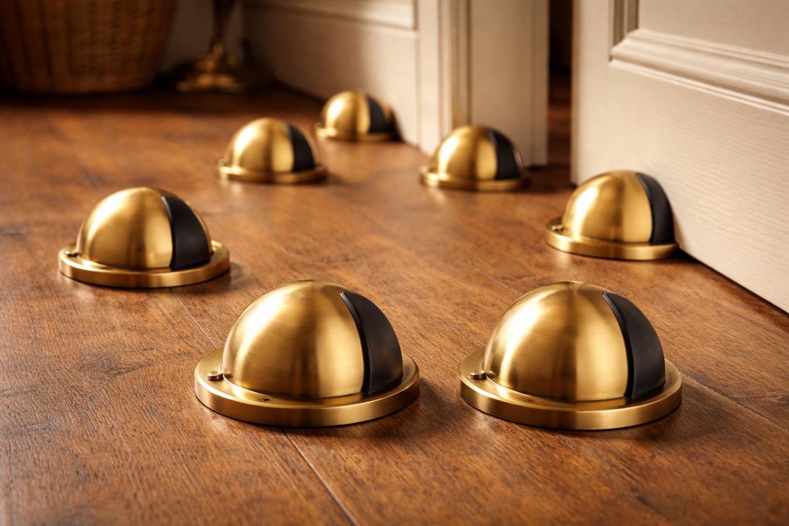 Door Stop & Buffer Set (6) in use